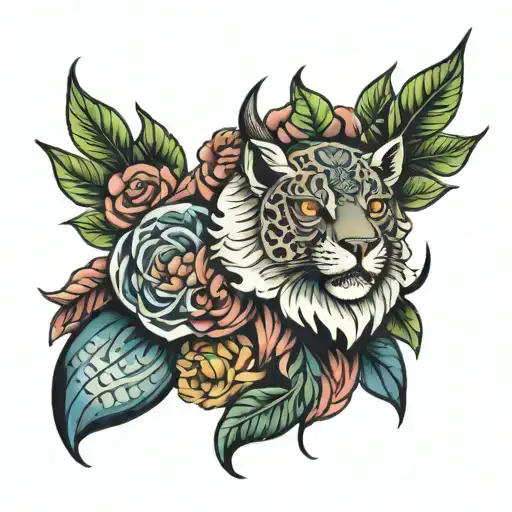 slow party tattoo design idea