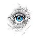 Eye of Horus tattoo design idea