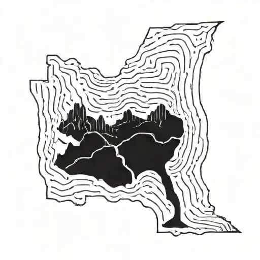 Road Trip from san franciso to yosemite Park, death valley, las vegas, grand canyon, joshua tree, los angeles, san diego tattoo design idea