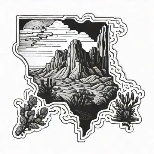 san franciso, yosemite Park, death valley, las vegas, grand canyon, joshua tree, los angeles, san diego tattoo design idea