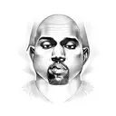 Runaway kanye West tattoo design idea
