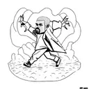 Runaway kanye West tattoo design idea