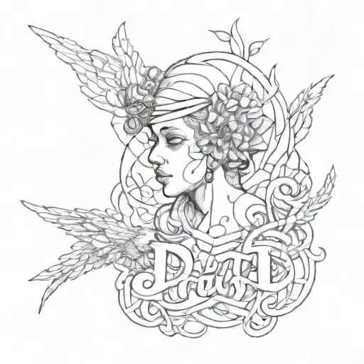dont trust me tattoo design idea