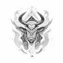 taurus, pisces & leo tattoo design idea