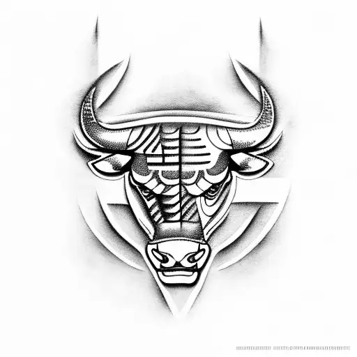 Chicago bulls tattoo design idea