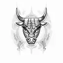 Chicago bulls tattoo design idea