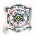 Chakra tattoo design idea