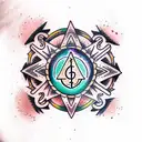 Chakra tattoo design idea