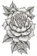 peony mandala tattoo tattoo design idea