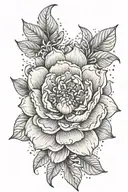 peony mandala tattoo tattoo design idea