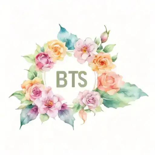BTS members tattoo design idea