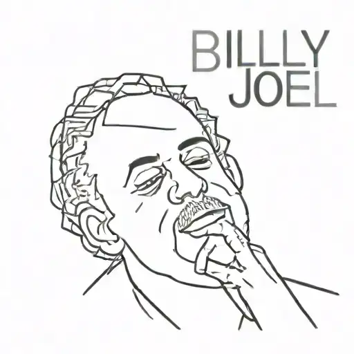 billy Joel Vienna inspired minimalist tattoo tattoo design idea