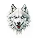 lobo tattoo design idea