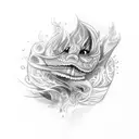 wisp ofsmoke tattoo design idea