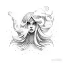 wisp ofsmoke tattoo design idea