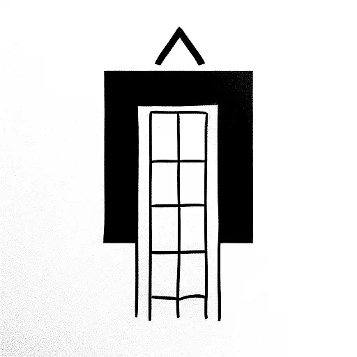 close a door to open a window tattoo design idea