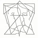 simple intuition tattoo design idea