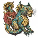 testosterone 261 tattoo design idea