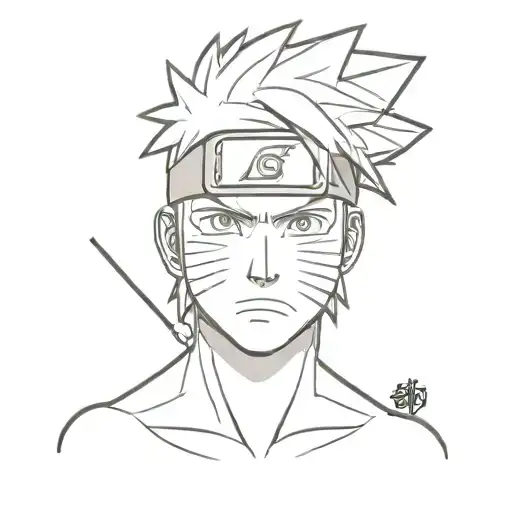 Naruto tattoo design idea