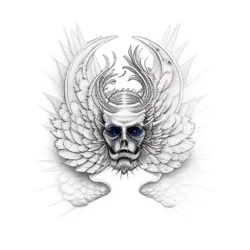 Icarus tattoo design idea