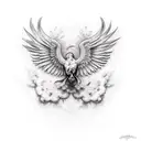 Icarus tattoo design idea