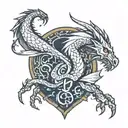 dragon age representation tattoo design idea