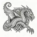 dragon age representation tattoo design idea