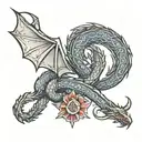 dragon age representation tattoo design idea