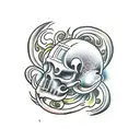 the alchemist tattoo design idea