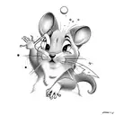 Tom and Jerry  tattoo design idea