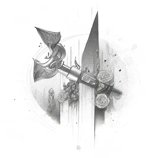 loyalty over love tattoo design idea