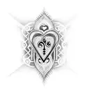 loyalty over love tattoo design idea