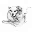 loyalty over love tattoo design idea