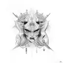 hecate tattoo design idea