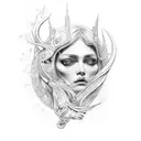 hecate tattoo design idea