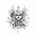 diosa hecate tattoo design idea