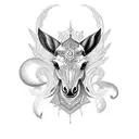 caballo con alas  tattoo design idea