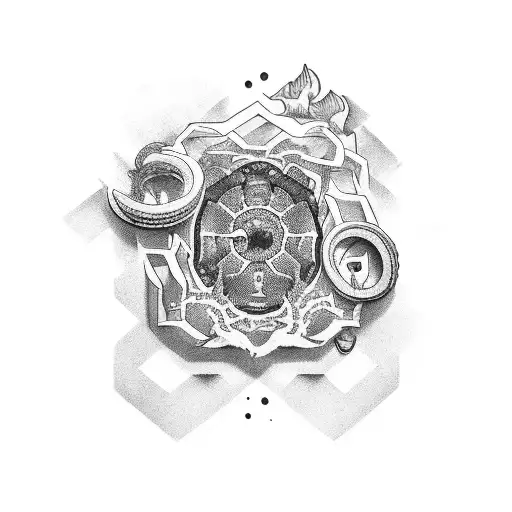 heaven chest and stomach tattoo tattoo design idea