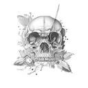 caravaggio San Jeronimo Penitente,  tattoo design idea