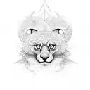 V G tattoo design idea