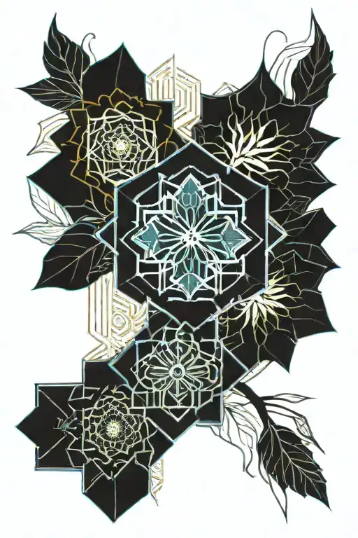 birth month flower of may,august,november and december together tattoo design idea