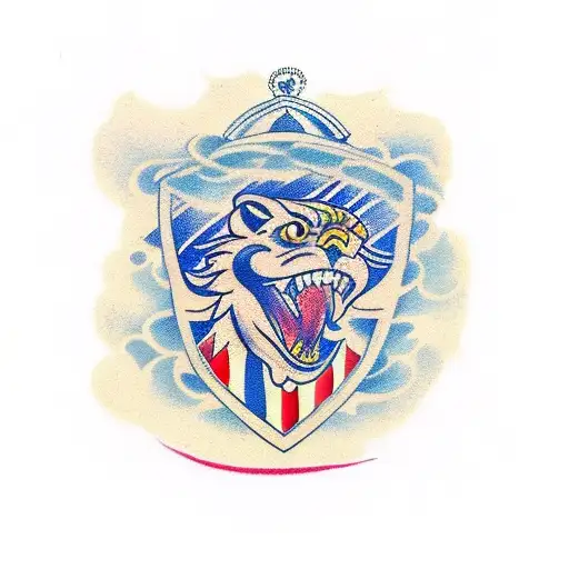 atletico de madrid tattoo design idea