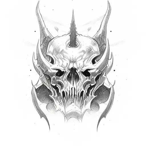Diablo Tristram tattoo design idea