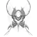 Diablo Tristram Deckard Cain tattoo design idea