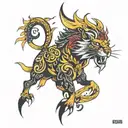 RCB tattoo design idea