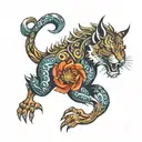 RCB tattoo design idea