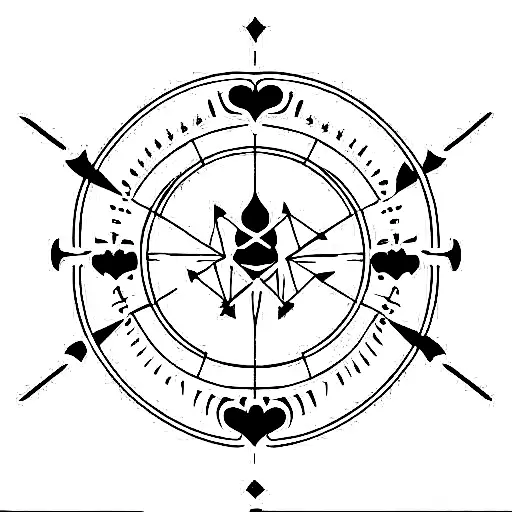 11 wards, 11 wards reversed, 11 times eleven tattoo design idea