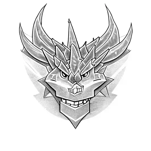  spyro Magic Crafters tattoo design idea