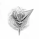 Spyro Gem tattoo design idea