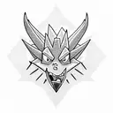 Spyro Gem tattoo design idea